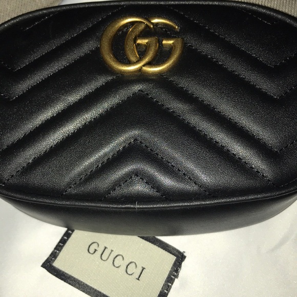 Gucci Handbags - GG Marmont matelassé leather belt bag